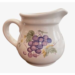 Vintage Pfaltzgraff Orchard Pitcher Creamer Perfect!‎ USA